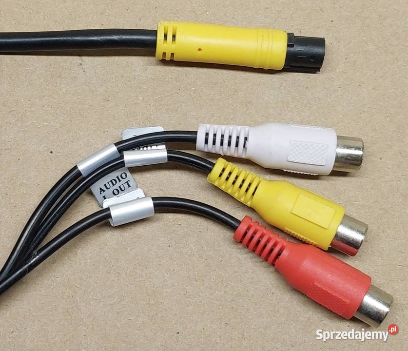ADAPTER ZŁĄCZE SLIM DIN 8 PIN AUDIO VIDEO KAMERY dolnośląskie Mielęcin
