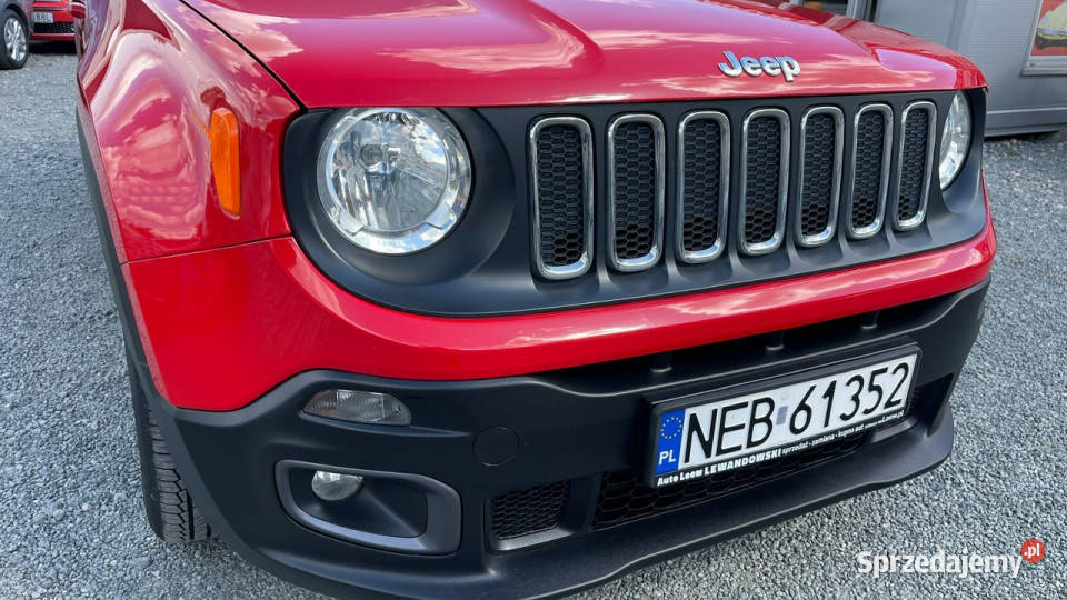 Jeep Renegade Salon Polska Zarejestrowany czujnik parkowania