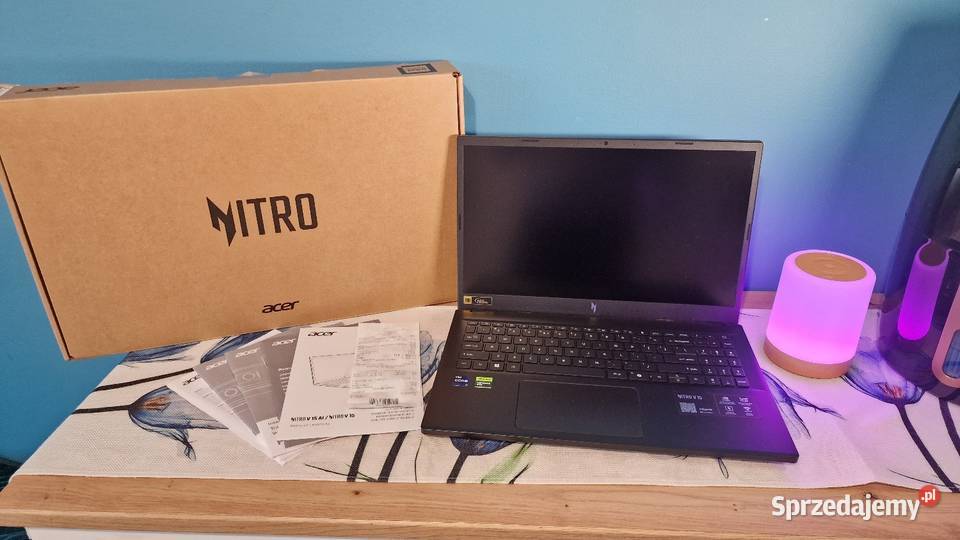 Laptop gamingowy Acer Nitro V i9 13900H 16GB Kietlów