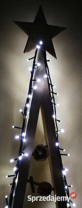 Świąteczna choinka drewniana choinka trókąt inny kolor świętokrzyskie sprzedam