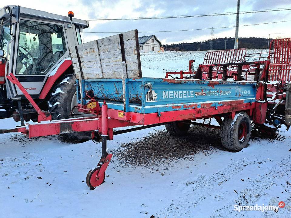 Rozrzutnik obornika mengele 35 tony Limanowa