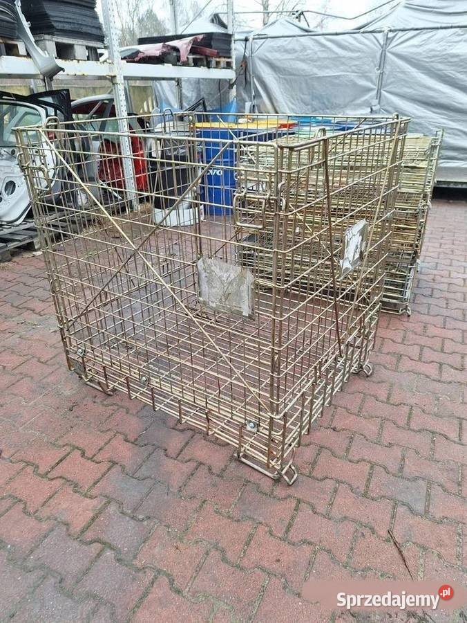SKRZYNIA KOSZT KONTENER BOX SIATKOWY GITTERBOX Sosnowiec