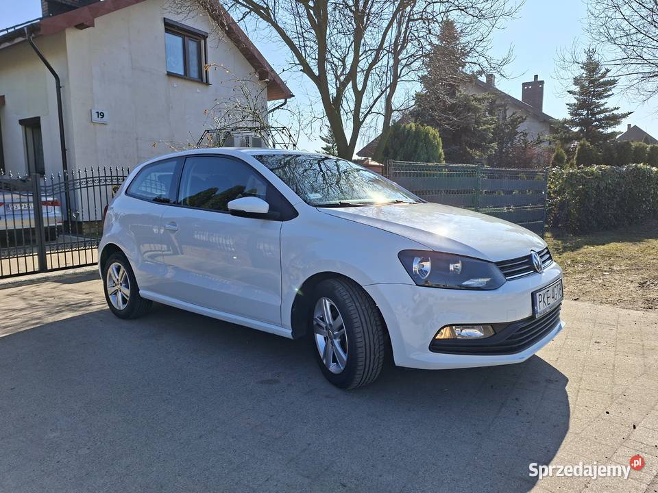 Volkswagen Polo 2016 10 MPI 64 Klima Tempomat nieuszkodzony Polo Motoryzacja wielkopolskie