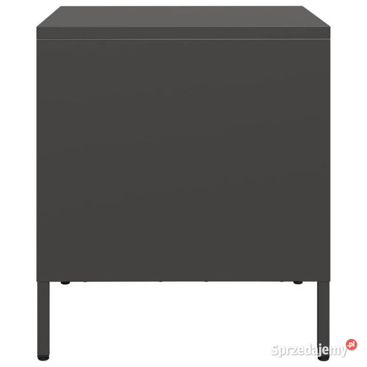 Szafki nocne 2 czarne 35x39x435 stal WM851245 Warszawa