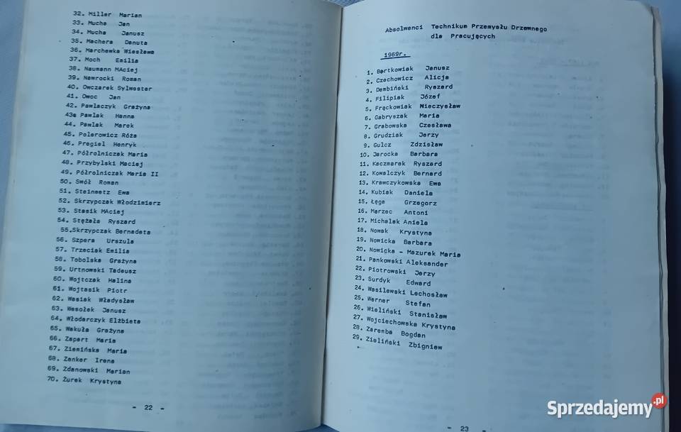 Jednodniówka Technikum Przemysłu Drzewnego w