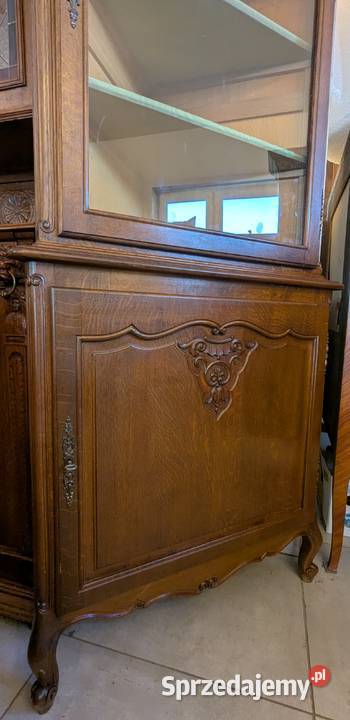 Dębowa narożna witryna ludwikowskasklep Dąbrowa Dąbrowa Górnicza sprzedam