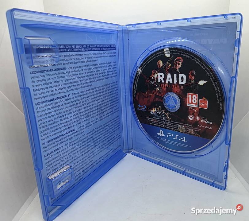Gra Raid World War II 4 Elbląg sprzedam
