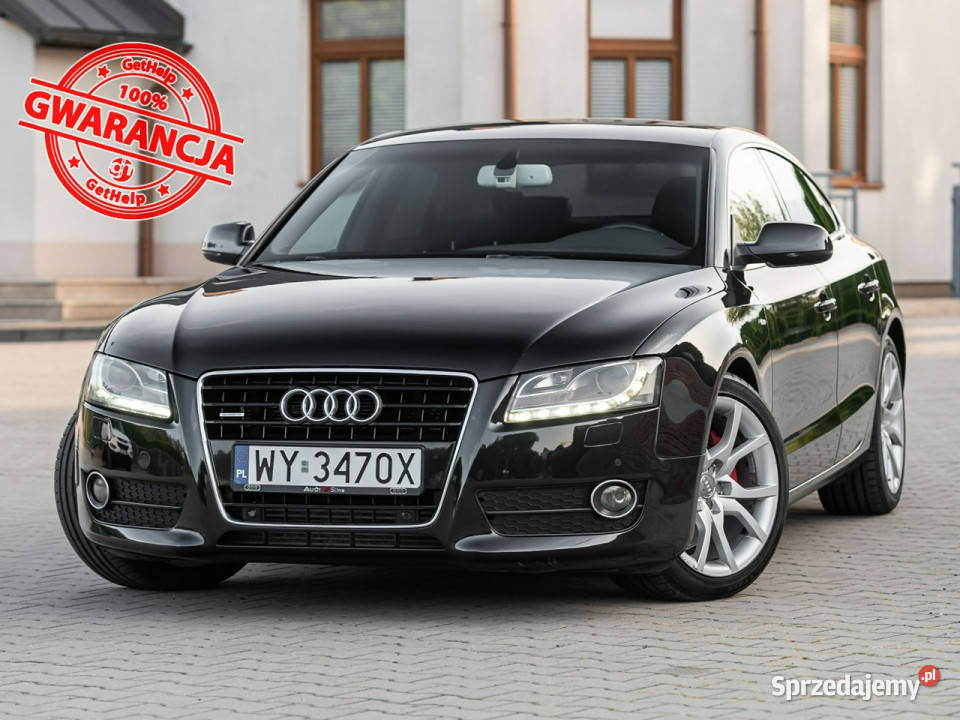 Audi A5 Sportback SLine 30TDI V6 240 Full wielofunkcyjna kierownica A5 Zwoleń sprzedam