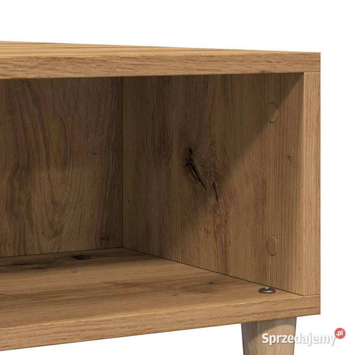 Stolik kawowy dąb artisan 60x60x30 WM856441 mazowieckie Warszawa sprzedam