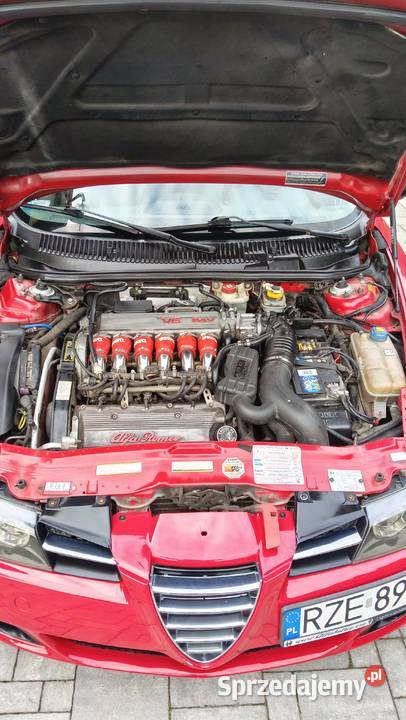 Alfa Romeo 156 SW 25 V6 LPG czerwony Albigowa