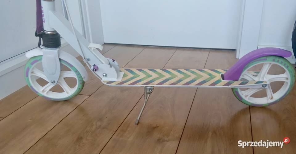 Hulajnoga dziewczynki duże koła amortyzator Głogów