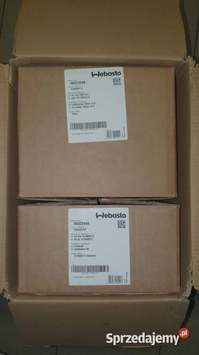 Nowe Webasto Air Top 2000stc 12V Multicontrol dostawcze wielkopolskie