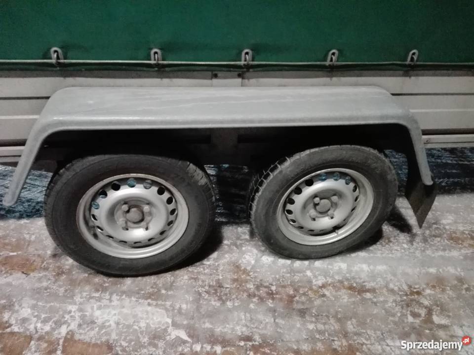 Przyczepka przyczepa samochodowa towarowa Giżycko