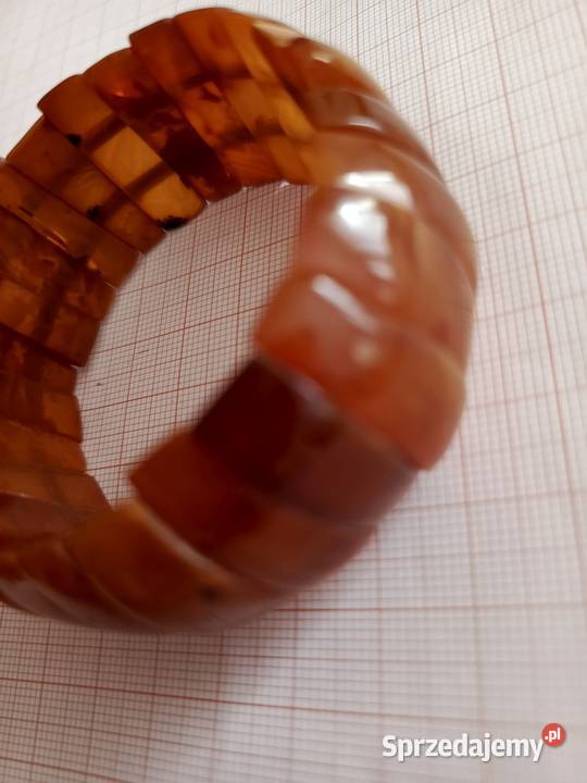Bransoletka Bursztyn Vintage Białystok sprzedam