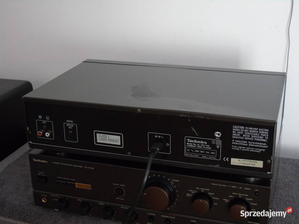 CD Technics SLPG770D sprawny DOSTAWA Odtwarzacze CD i MD podkarpackie Jasło sprzedam
