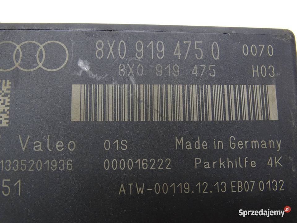 MODUŁ STEROWNIK CZUJNIKÓW PARKOWANIA PDC