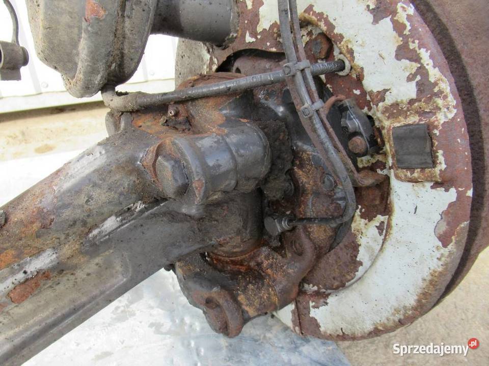 OŚ PRZÓD Van minibus ZAWIESZENIE PRZEDNIA Zwrotnice