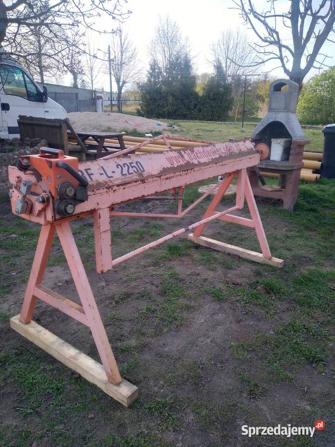 Giętarka zaginarka do blachy