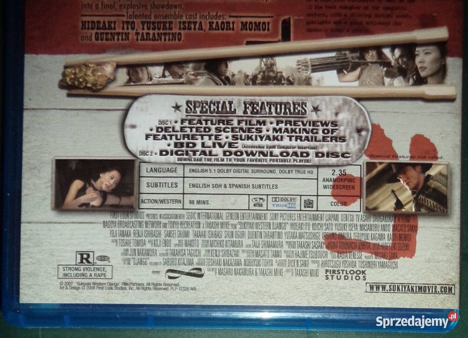 manga anime Sukiyaki Western Django Blu Ray 2008 Rzeszów sprzedam
