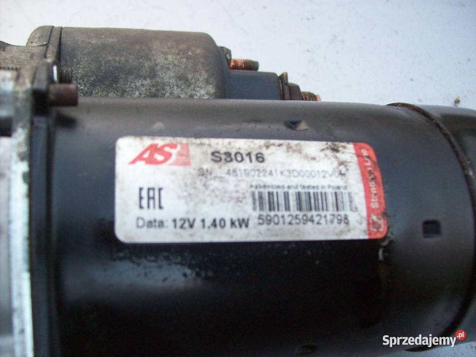 Citroen C3 14 HDI Rozrusznik AS osobowe Mińsk Mazowiecki