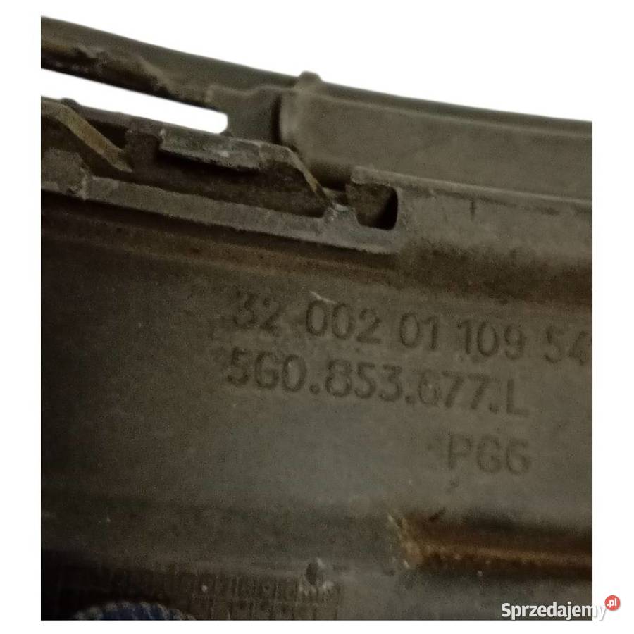 Kratka zderzaka przednia VW Golf VII 5G0853677L Atrapy