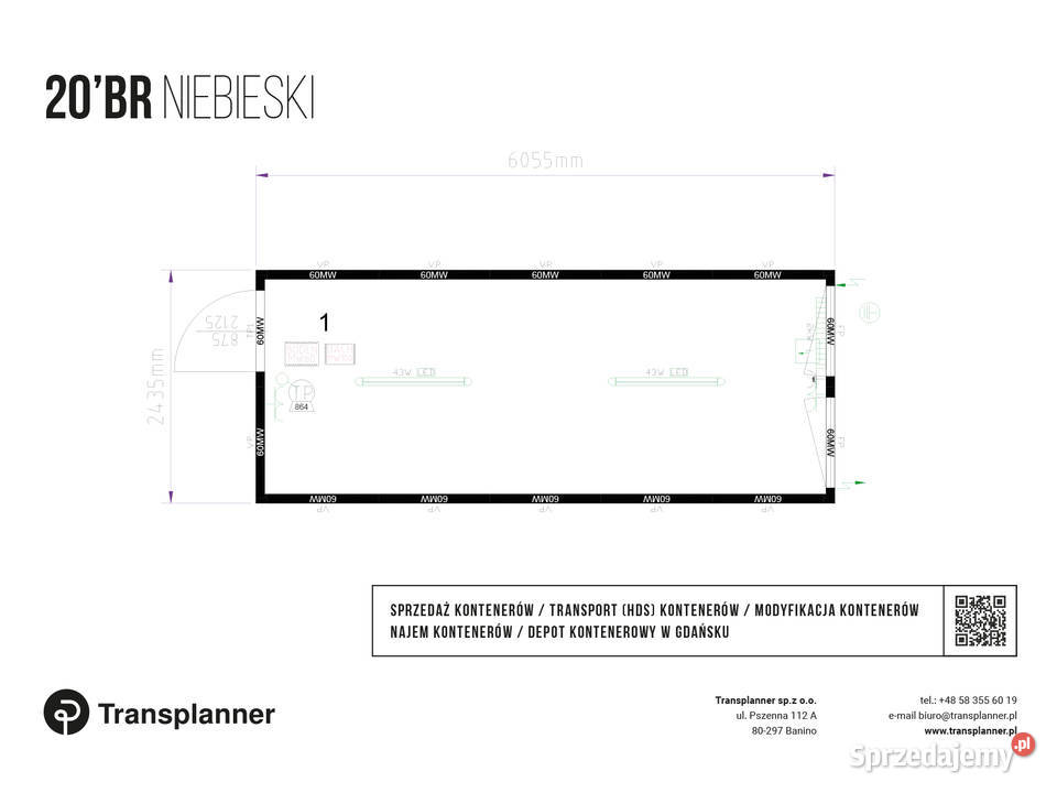 Nowe kontenery biurowe socjalne wynajmę PROMOCJA Gdańsk