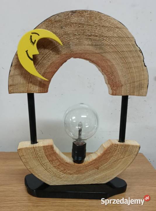 Drewniana lampka Szczecin