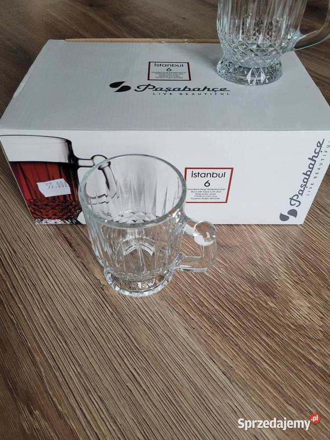 Szklanki Pasabahce Istanbul komplet 6 sztuk wielkopolskie Poznań