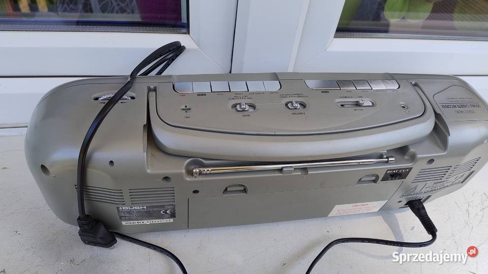 Radiomagnetofon kasetowy BUSH SRC265 Elektronika Radom
