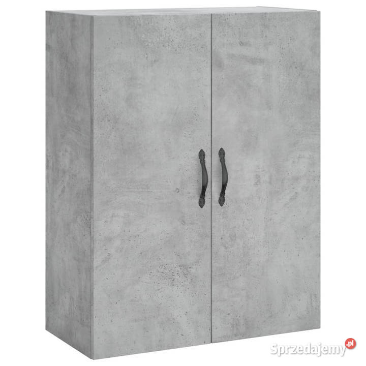 Szafka wisząca szarość betonu 695x34x90 WM834982 Warszawa