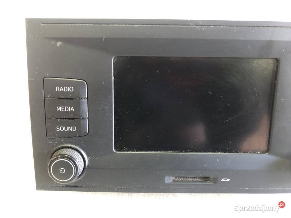 RADIO WYŚWIETLACZ 5F0035885B SEAT IBIZA IV wielkopolskie sprzedam