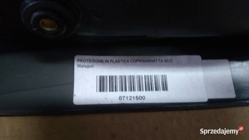 Osłona wydechu oryginalnego Malaguti F12 Phantom