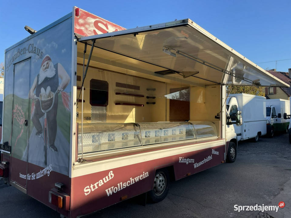 Fiat Ducato Autosklep Gastronomiczny food truck Rok produkcji 2011 dolnośląskie Syców