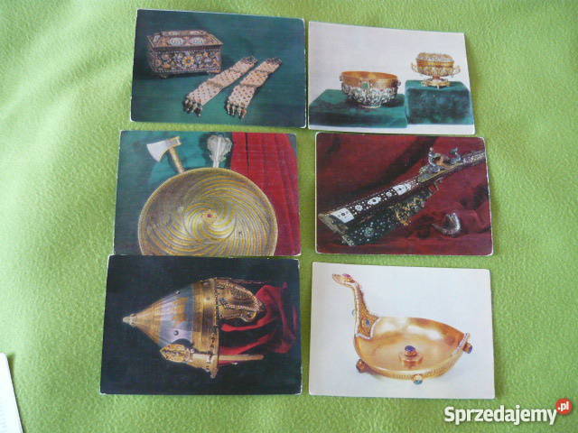 Pocztówki skarby Kremla Myszków