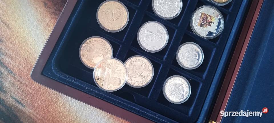 Monety pozłacane SN małopolskie Żegocina