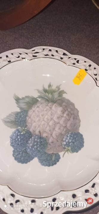 Talerzyk deserowy z owocami z ażurem
Syg Gdańsk