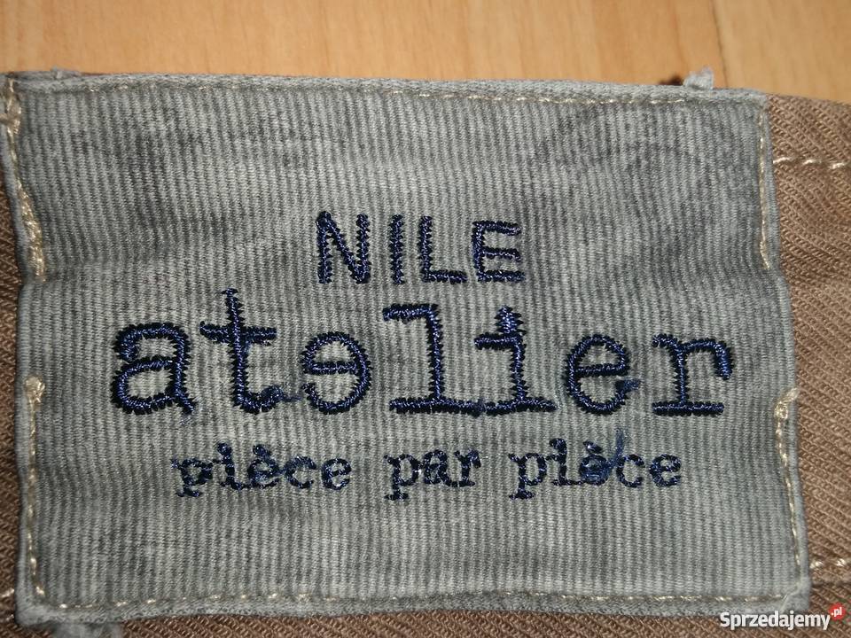 spodnie wysoki stan nile atelier dżinsy modne Spodnie Kielce sprzedam