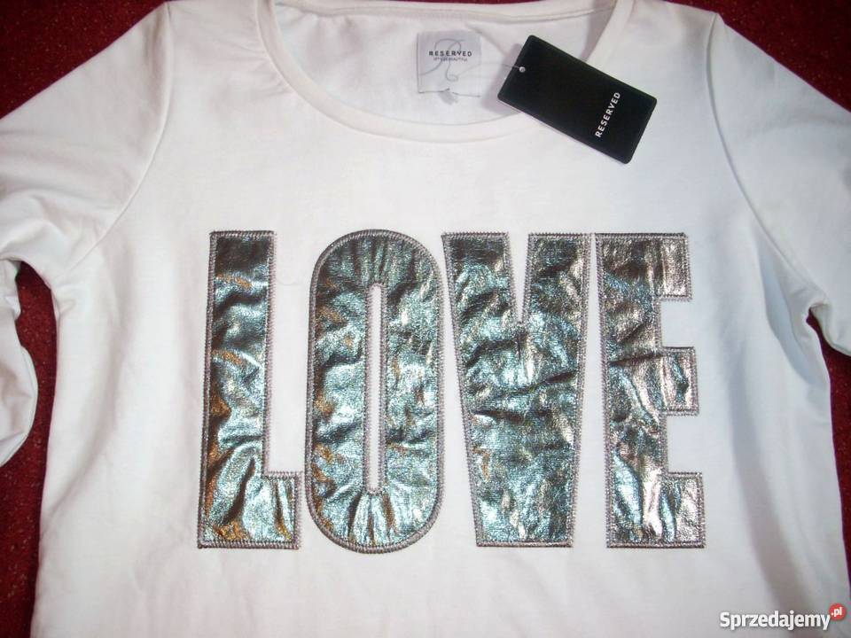 RESERVED modna bluza NOWA srebro 40 L na prezent Rozmiar 40(L) małopolskie Nowy Sącz