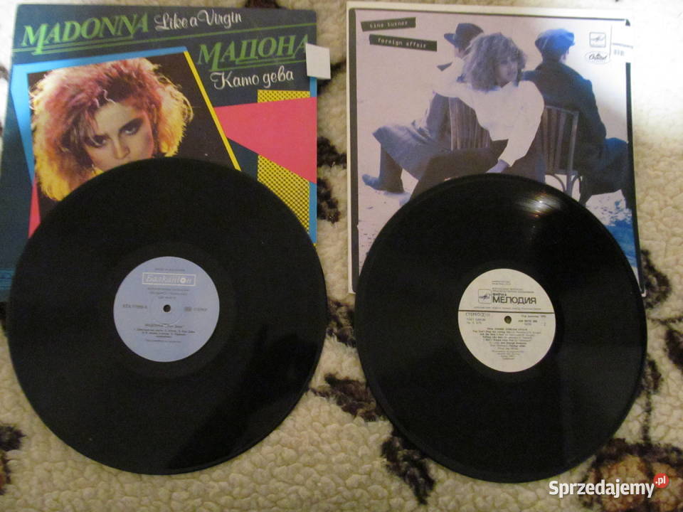 Madonna i Tina Turner zestaw 2 płyt winylowych Lublin