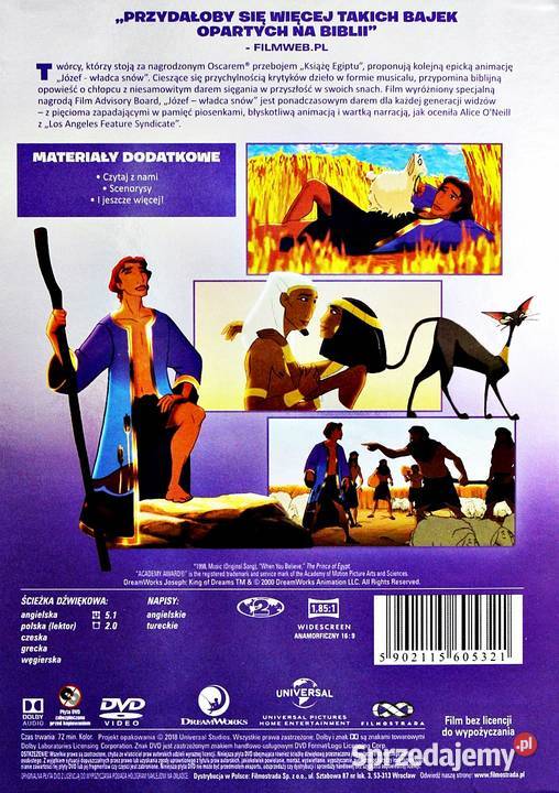 JÓZEF WŁADCA SNÓW pełne Filmy Kalisz