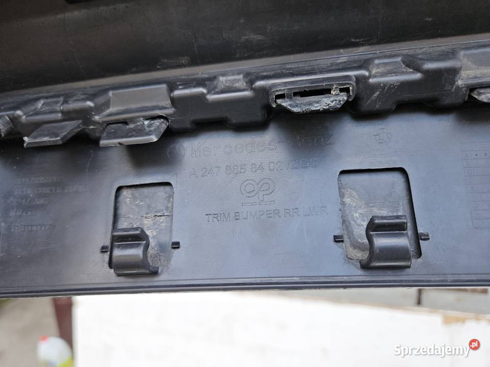 MERCEDES GLB W247 DYFUZOR SPOILER ZDERZAKA TYŁ Międzychód