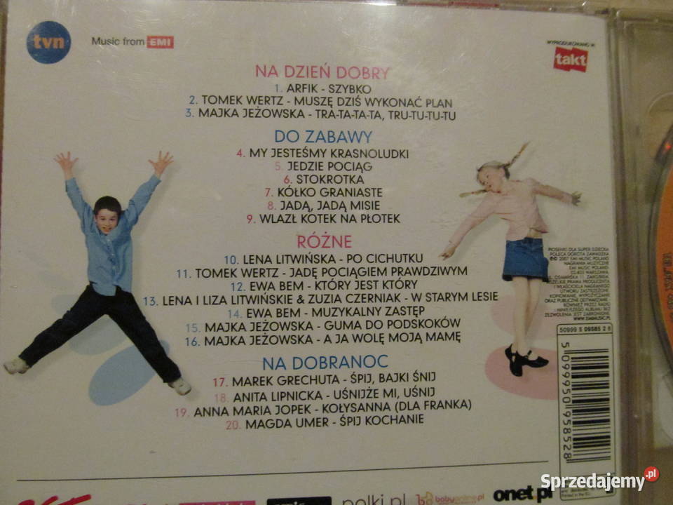 Bajki dzieci piosenki zestaw 6 płyt cd 1 Kultura i Rozrywka lubelskie sprzedam