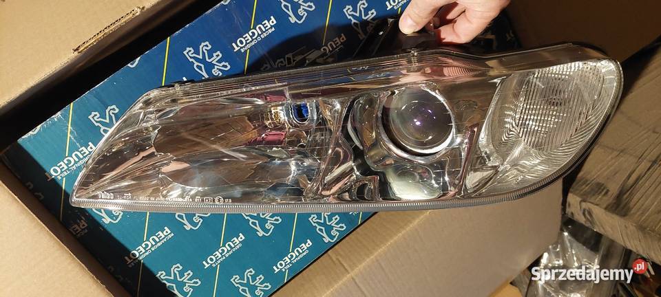 Lampa reflektor Peugeot 406 coupe lewy nowy Kalety
