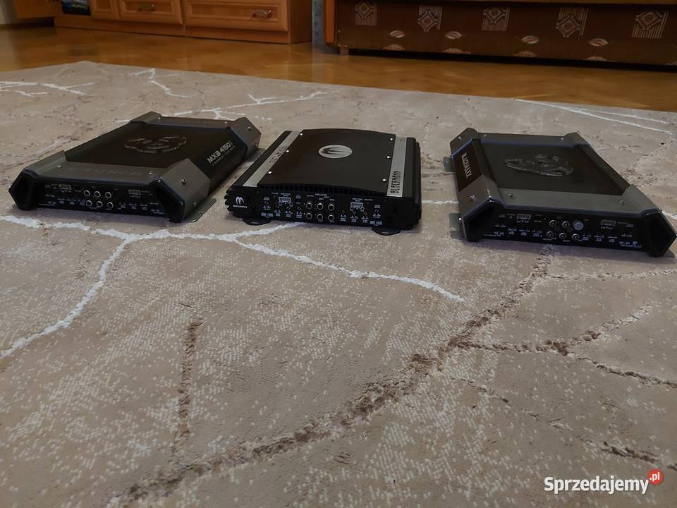 Wzmacniacze samochodowe car audio Crunch Ilość kanałów 4 Dęblin