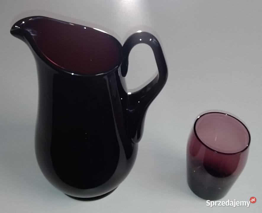 dzbanek w kolorze bakłażanowo fioletowym mazowieckie Warszawa sprzedam