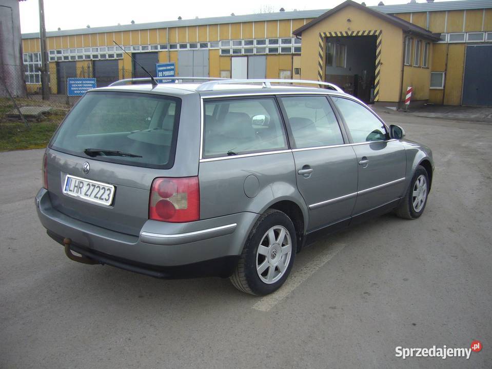 Volkswagen Passat B5 FL diesel 2001 czujnik parkowania lubelskie Hrubieszów sprzedam