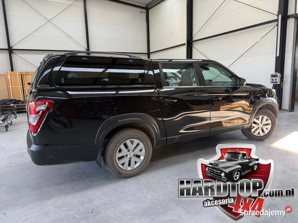Zabudowa paki Ssangyong Grand Musso Szyby osobowe Pasłęk