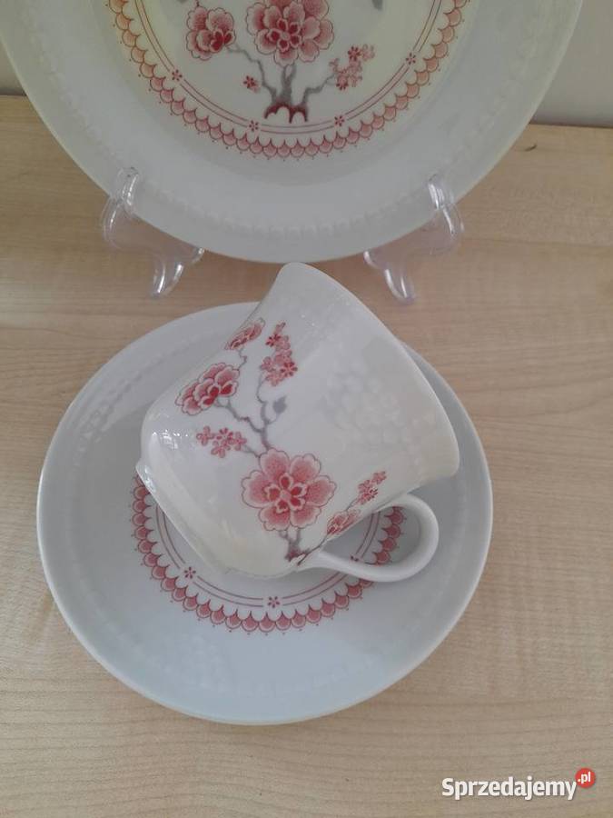 Kolekcjonerskie porcelanowe trio CP DDR Antyki, Sztuka, Kolekcje