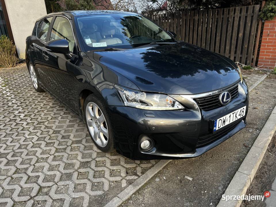 Lexus CT Hybrid 25tkm MarkLevinsonHDD Motoryzacja Wrocław