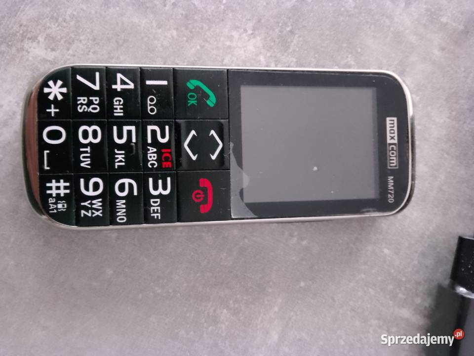 Telefon seniora maxcom MM720 Bełchatów